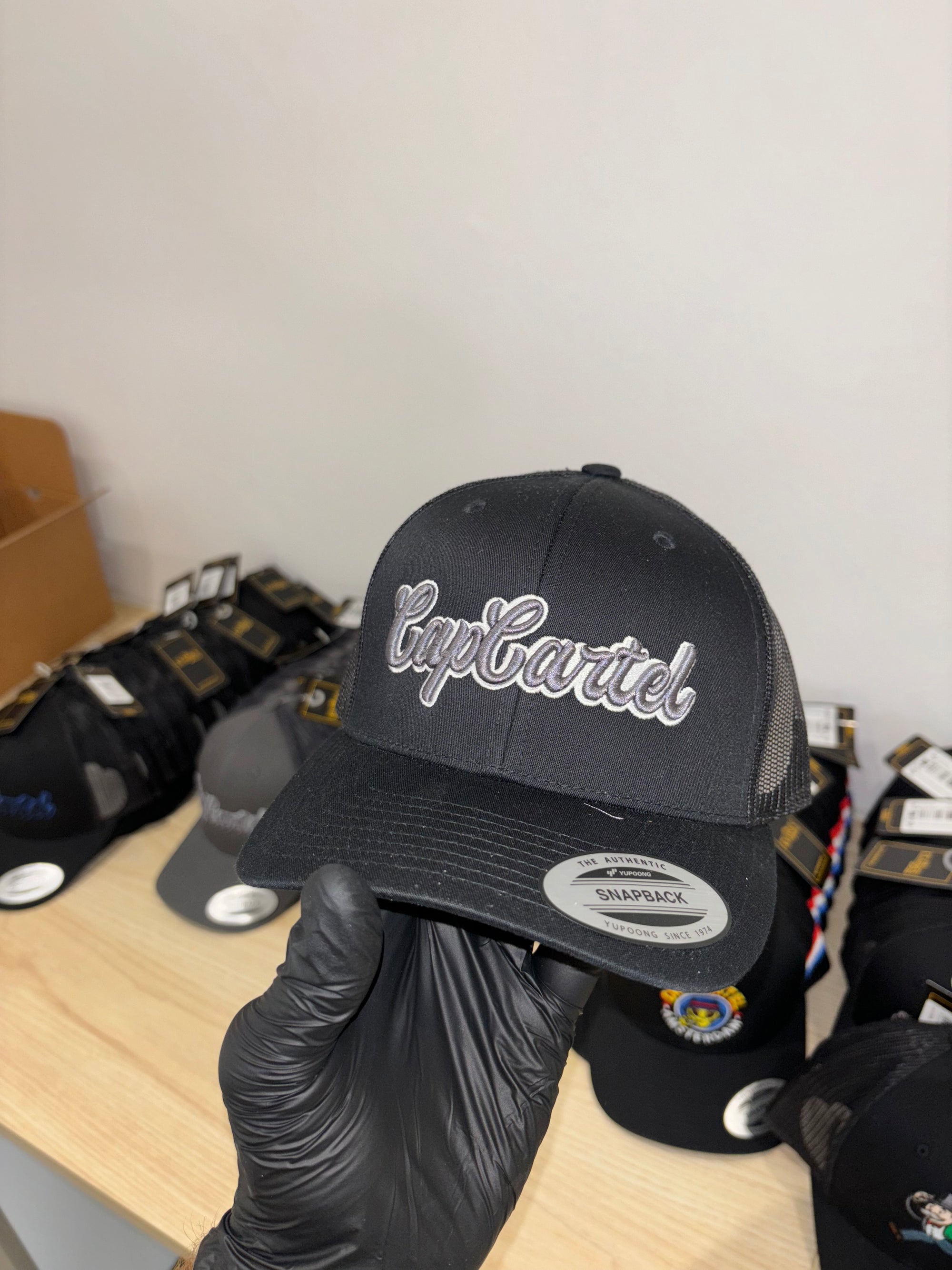 Cap cartel - black/grey