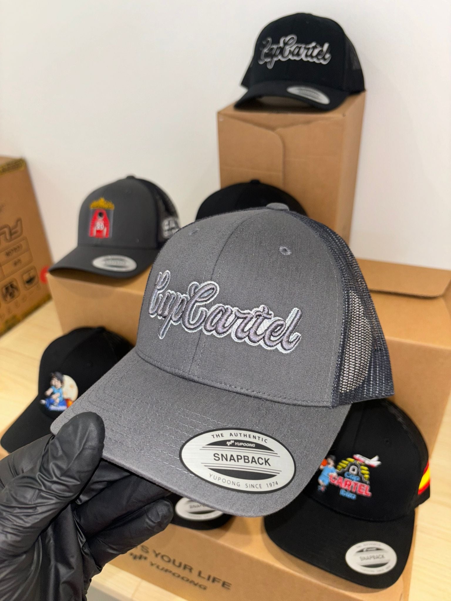 Cap Cartel - Grey