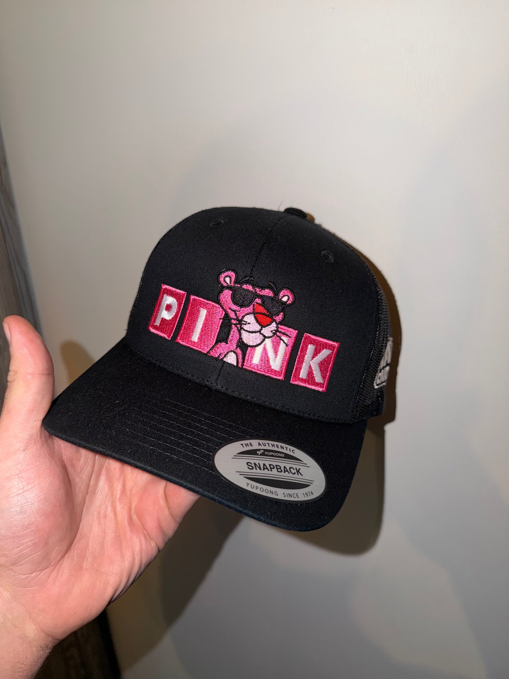 Pink cap